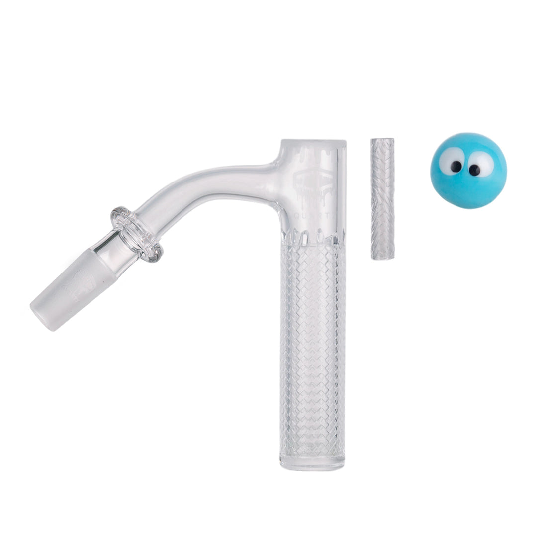 IC GLASS - Eclipse | ICQ1112-10M45 Banger | Includes Carb cap, Terp Ball | 5 Colors