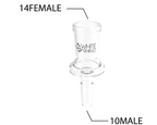 White Rhino - 10MM Male TO 14MM Female Glass Converter  | 10 COUNT JAR