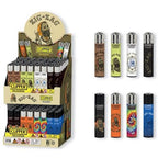 Clipper Reusable ZIG-ZAG Lighters | 96 Count Display