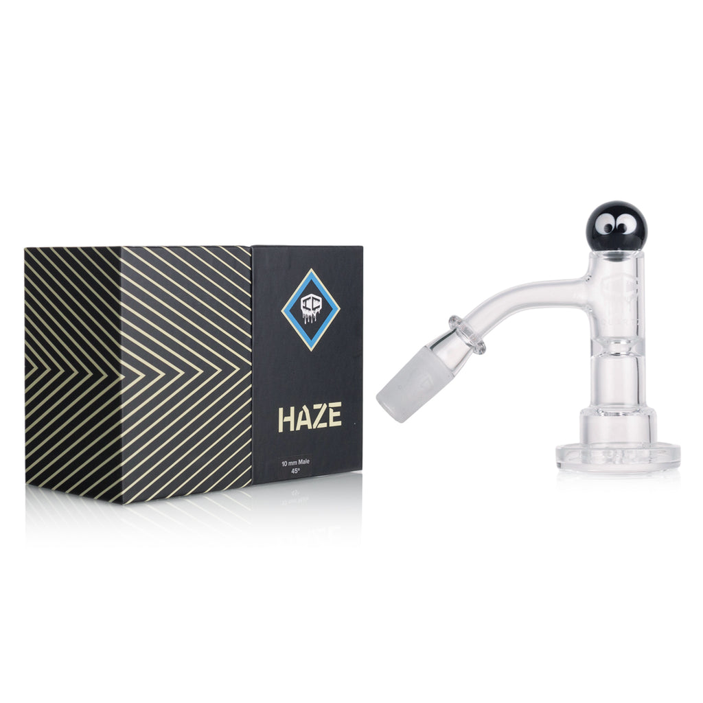 IC Quartz - Odyssey 3rd Gen | 14mm 45D Banger | Includes Carb Cap, Terp balls | 5 Colors