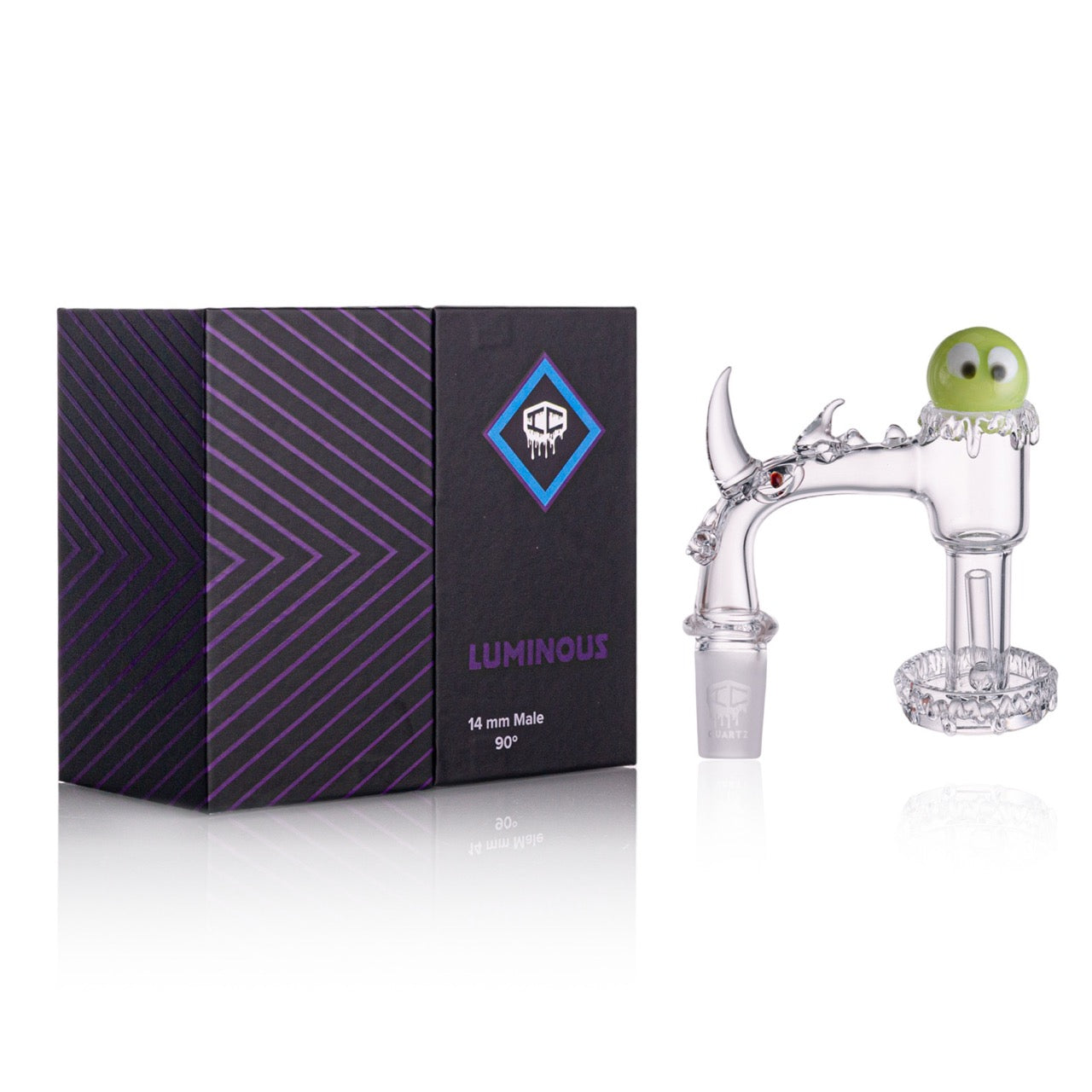 IC Quartz - Luminous-G Premium Design | 14mm 90° Banger | 99.9% Banger | 5 Colors