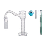 IC Quartz - Nirvana 2nd Gen | 14mm 90D Banger | Includes Terp Ball Grabber, Carb cap, Terp Balls | 5 Colors