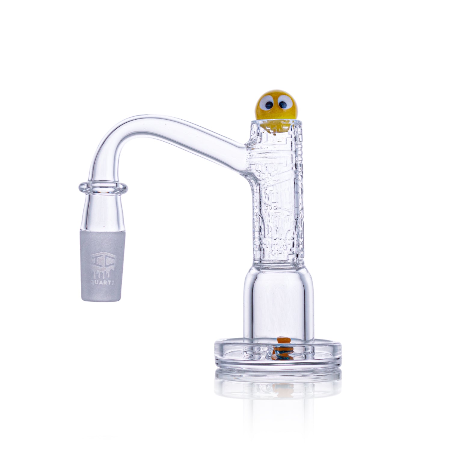 IC Quartz - Highsky | 14mm 90° Banger | Includes Carb Cap, Terp balls | 5 colors Secondary image