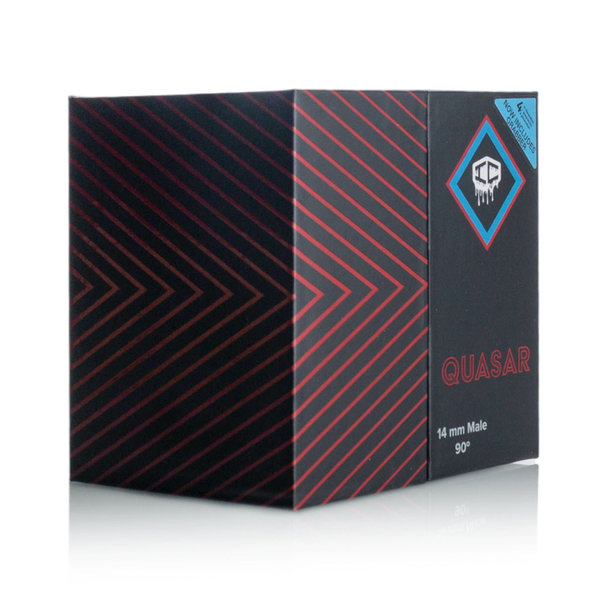 IC Quartz - Quasar 4th Gen | 14mm 90° Banger | Includes Terp Ball Grabber | 5 Colors Secondary image