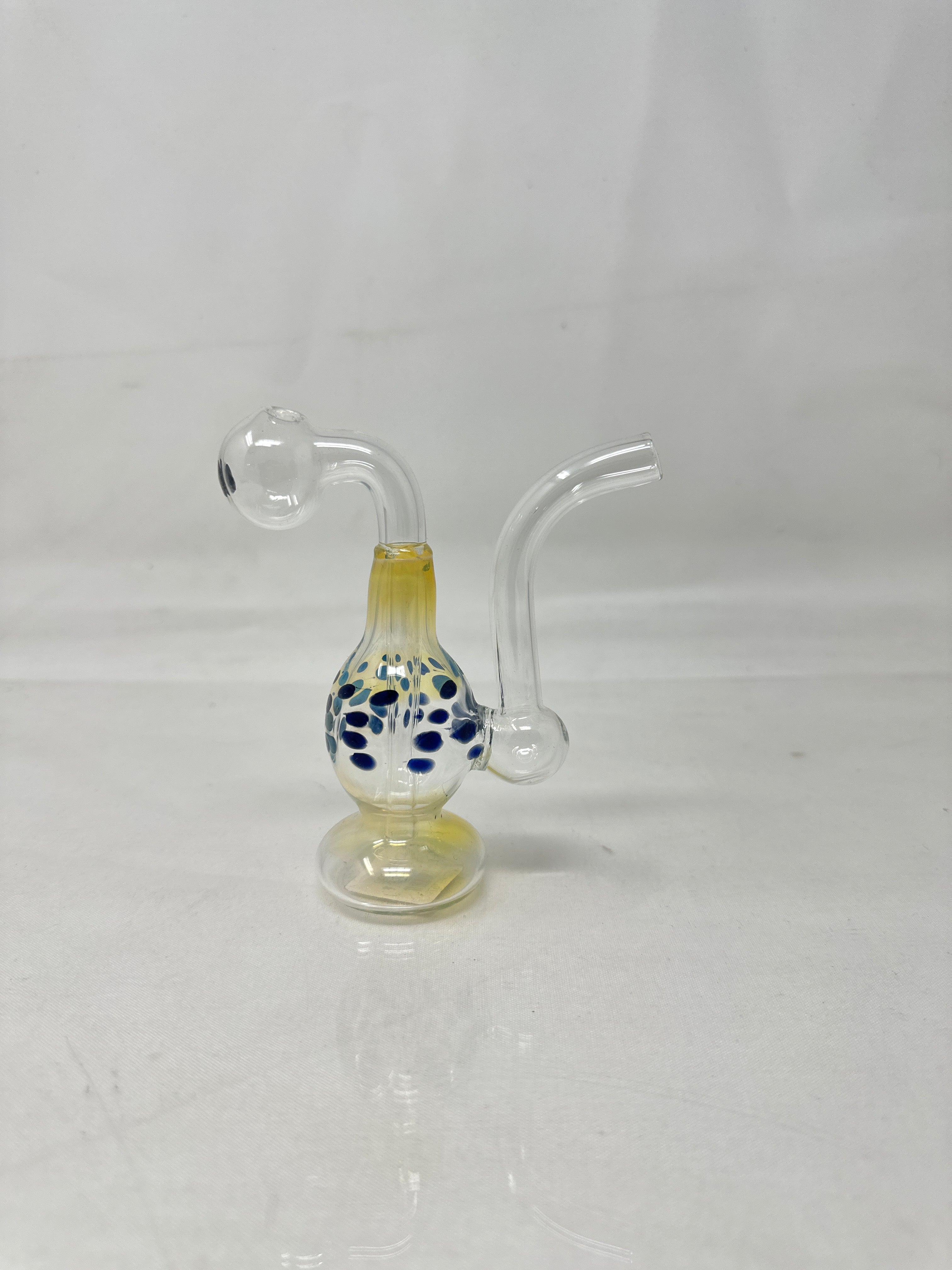 Oil Burner - Small Round Rig with Color Dots | 3 Colors