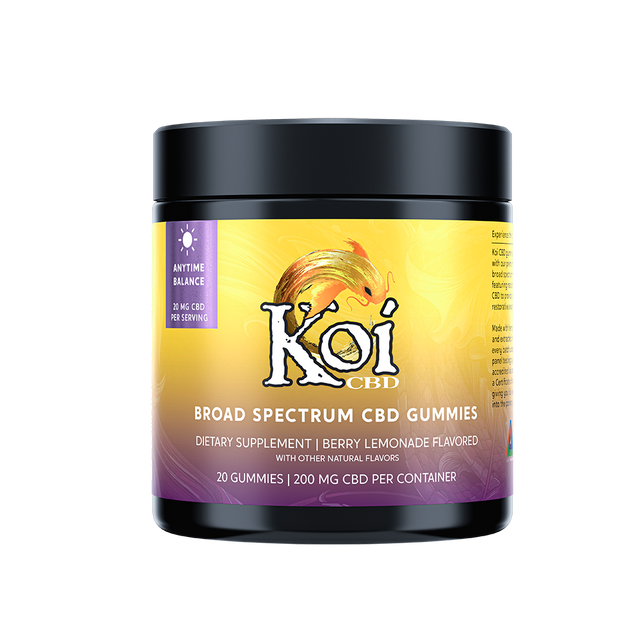 Koi Broad Spectrum CBD Gummies | 20 COUNT