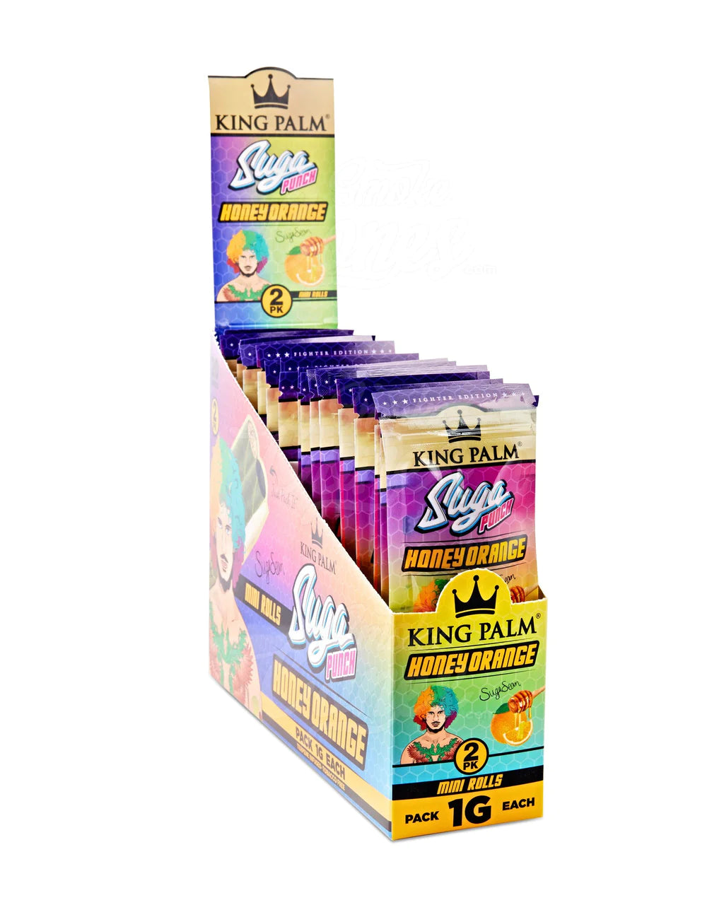 King Palm Honey Orange Suga Sean | Wholesale Cannabis Accessories