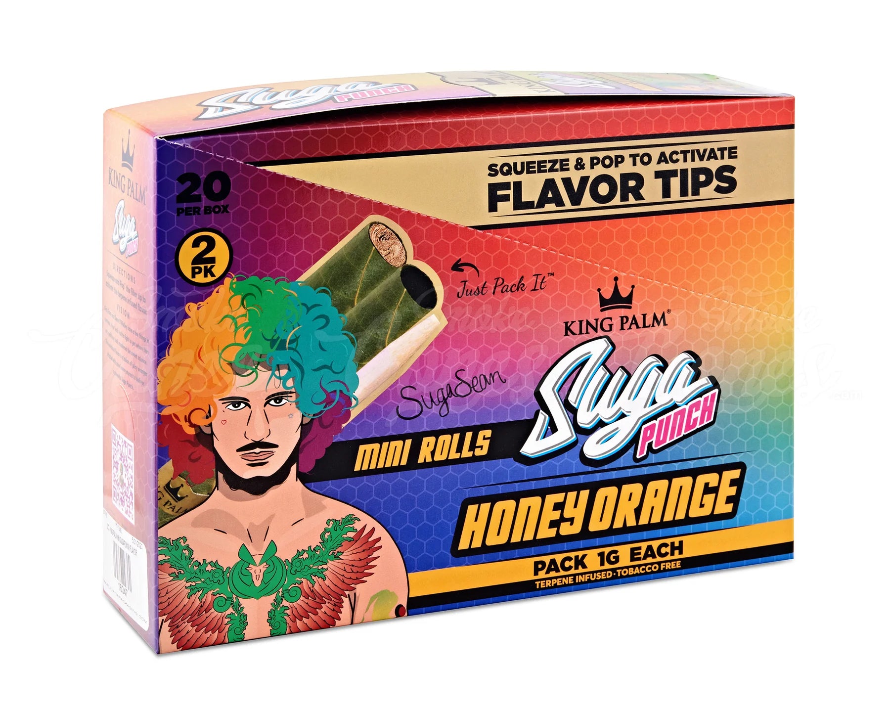 King Palm Honey Orange Suga Sean | Wholesale Cannabis Accessories Main image