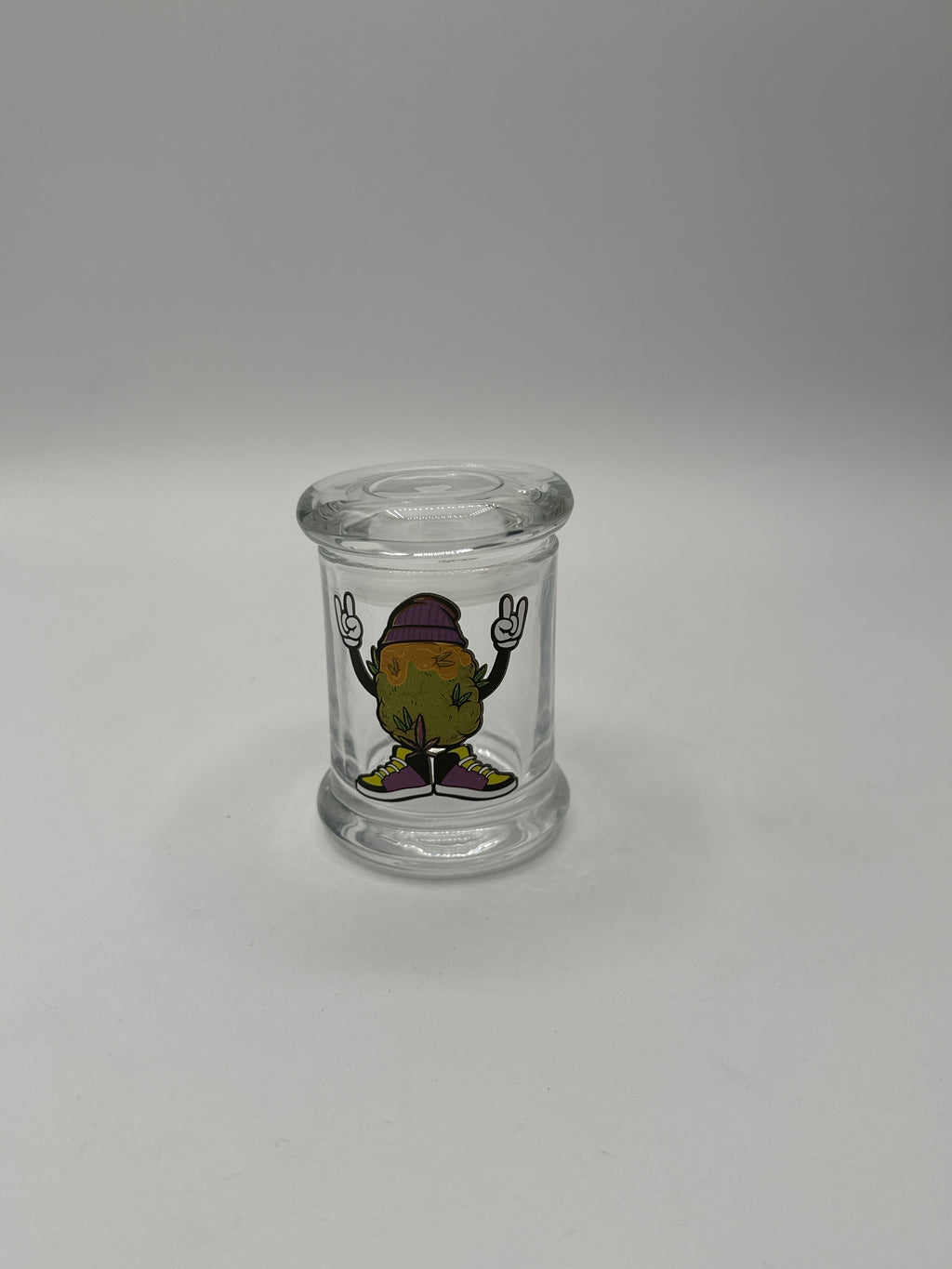 Small Custom Printed Airtight Glass Jar - Single Unit | Wholesale