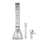 18 Inch Clear Beaker Bong for Smoke Shops – Includes Bowl and Downstem

