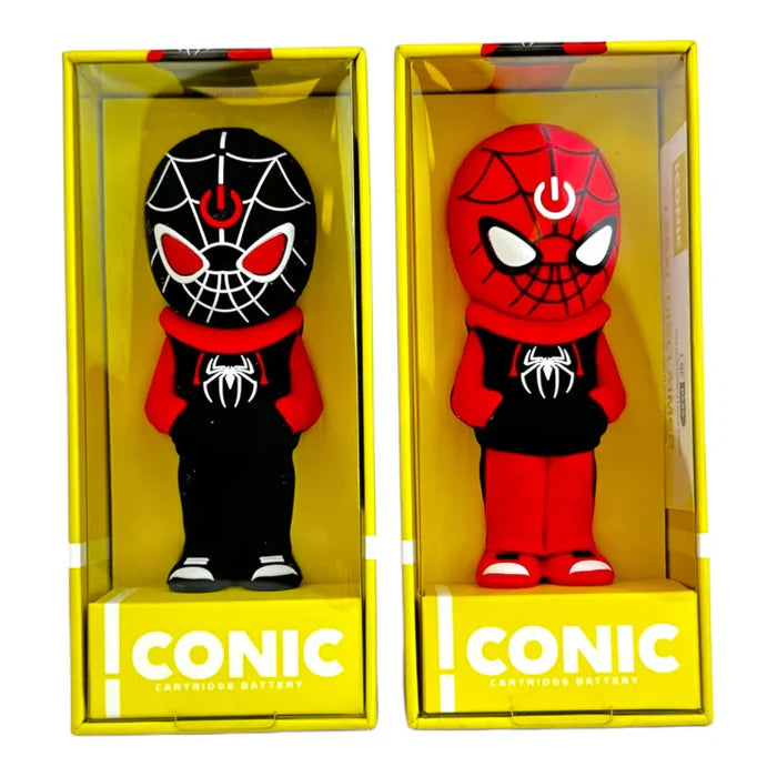 ICONIC - Spider Character cartridge Battery | USB C & 510 Thread | Single Unit
