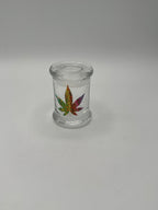 Small Custom Printed Airtight Glass Jar - Single Unit | Wholesale