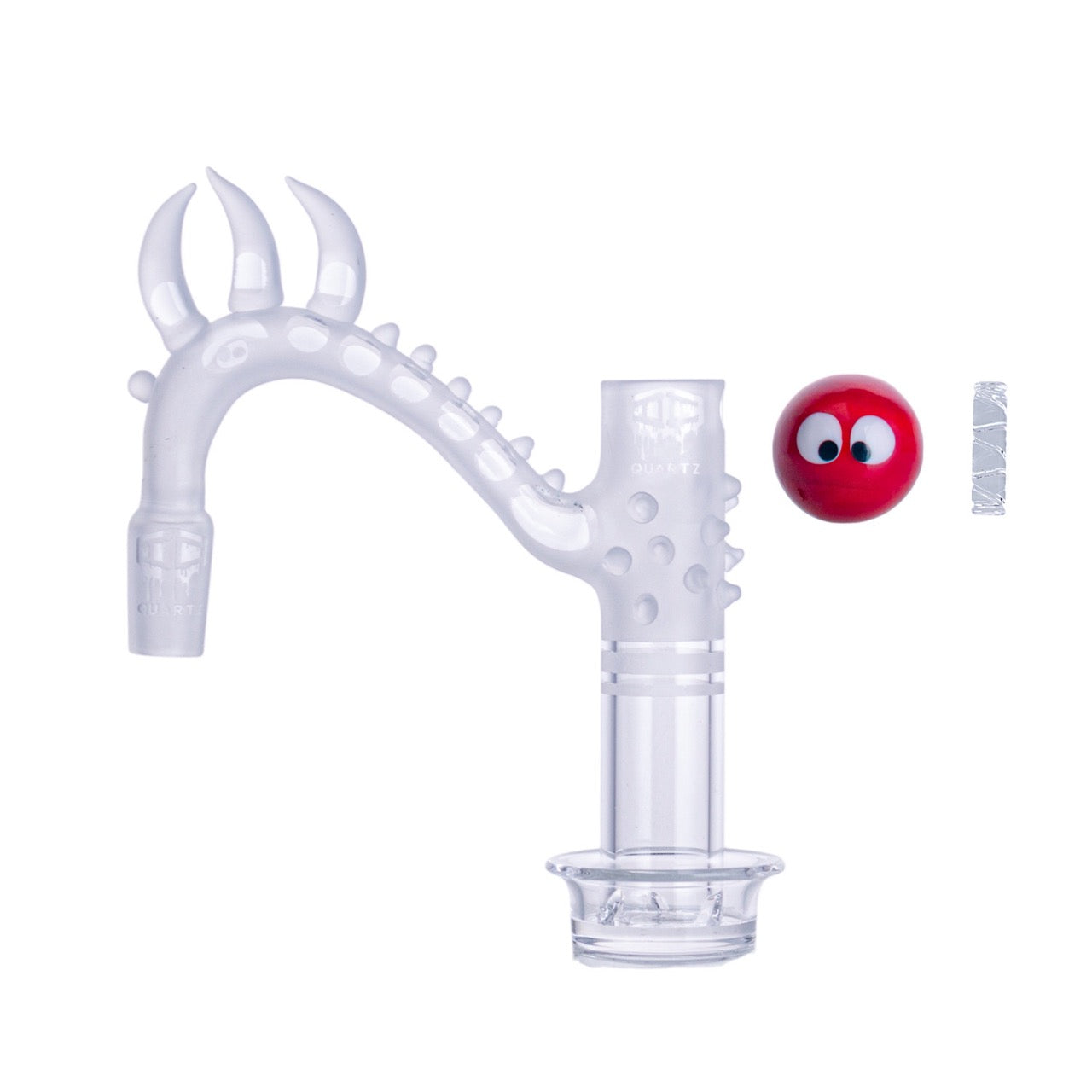 IC Quartz - Blaze | 14mm 90D Banger | Includes Carb Cap, Terp balls  | 5 colors