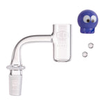 IC Glass - Chenega | 14mm 90D Quartz Banger | Includes Carb Cap, Terp Balls and Terp Balls Grabber | 6 Colors