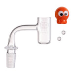 IC Glass - Chenega | 14mm 90D Quartz Banger | Includes Carb Cap, Terp Balls and Terp Balls Grabber | 6 Colors