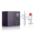 IC Quartz - Luminous-L Premium Design | 14mm 90° Banger | 99.9% Pure | Includes Carb Cap, Terp balls | 6 Colors