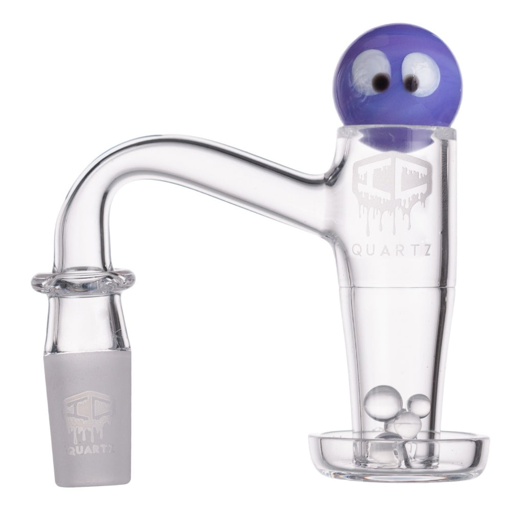 IC Quartz - Celestial | 14mm Banger | Includes Carb Cap and Terp Balls | 6 colors