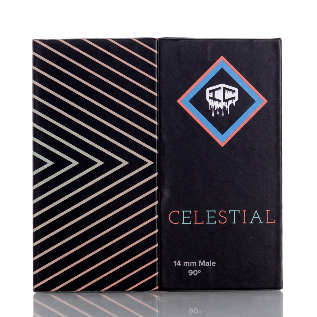 IC GLASS - CELESTIAL | 14MM  Male Quartz Banger with carb cap and Terp Balls | ICQ1064