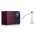 IC Quartz - Mirage | 10mm 45D Banger | Fully Frosted Banger | Includes Carb Cap, Terp balls | 5 Colors