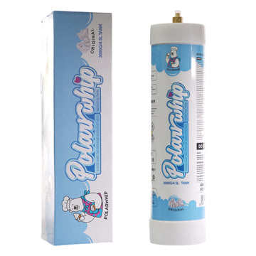 Polar Gas 3000G |  FOOD-GRADE CREAM CHARGER FOR FOOD/CATERING  PURPOSE ONLY | SINGLE TANK