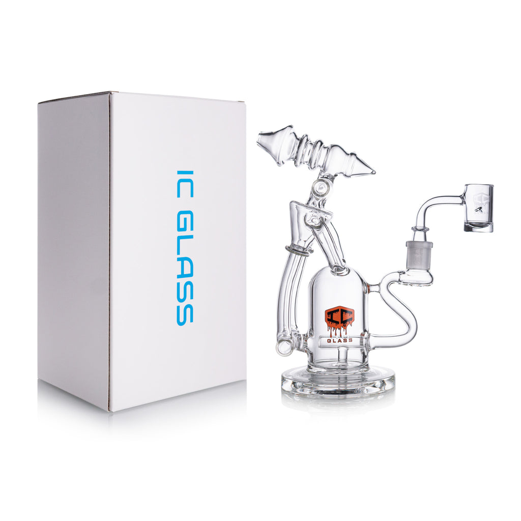 IC GLASS - Triple chamber recycler with multi tube drain Function