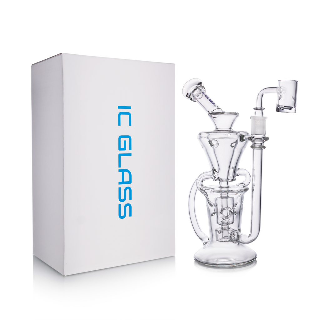 IC GLASS Dual Chamber Recycler with Fab Egg Function