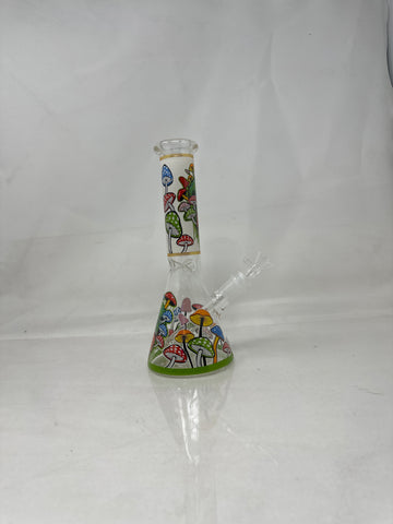 Beaker with Comic Print | "Mushroom Monster  Designs" | 10" | 5Designs | WP4063