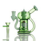 IC Glass 5.5 Inch Waterpipe with Flower Inside – Assorted Colors Wholesale Smoking Accessories