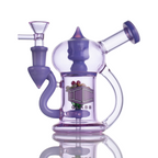 IC Glass 5.5 Inch Waterpipe with Flower Inside – Assorted Colors Wholesale Smoking Accessories
