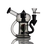 IC Glass 5.5 Inch Waterpipe with Flower Inside – Assorted Colors Wholesale Smoking Accessories