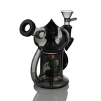 IC Glass 5.5 Inch Waterpipe with Flower Inside – Assorted Colors Wholesale Smoking Accessories
