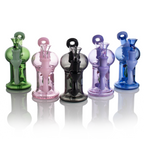 IC Glass 5.5 Inch Waterpipe with Flower Inside – Assorted Colors Wholesale Smoking Accessories