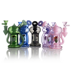 IC Glass 5.5 Inch Waterpipe with Flower Inside – Assorted Colors Wholesale Smoking Accessories