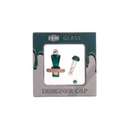 IC GLASS - Opal Designer Carb Cap Set | 10 Pieces Assorted