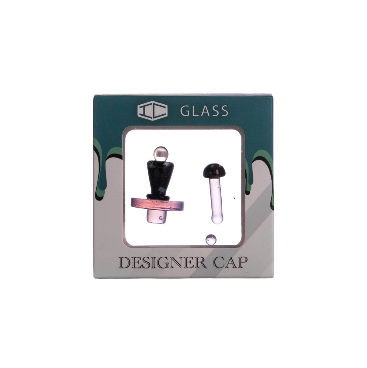 IC GLASS - Opal Designer Carb Cap Set | 10 Pieces Assorted