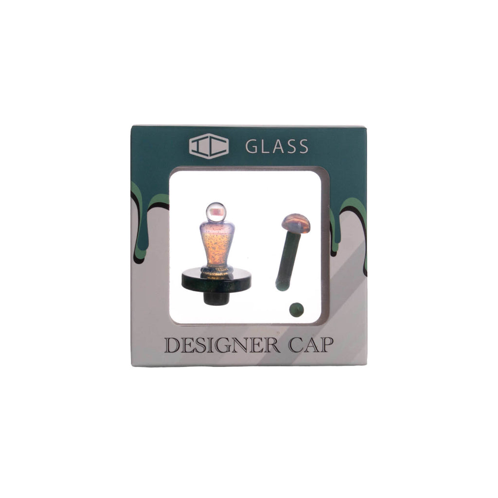 IC GLASS - Opal Designer Carb Cap Set | 10 Pieces Assorted
