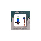 IC GLASS - Opal Designer Carb Cap Set | 10 Pieces Assorted