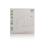IC Glass - Tahoma Premium Quartz Banger  | 14MM 90D Quartz Banger | with Carb Cap & Terp Ball Grabber | 5 Colors