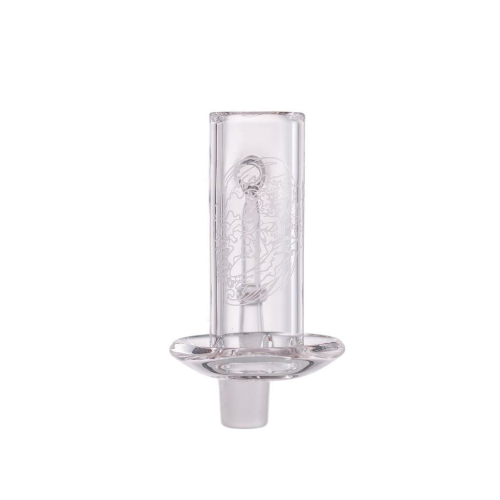 IC Glass - Tahoma Premium Quartz Banger  | 14MM 90D Quartz Banger | with Carb Cap & Terp Ball Grabber | 5 Colors