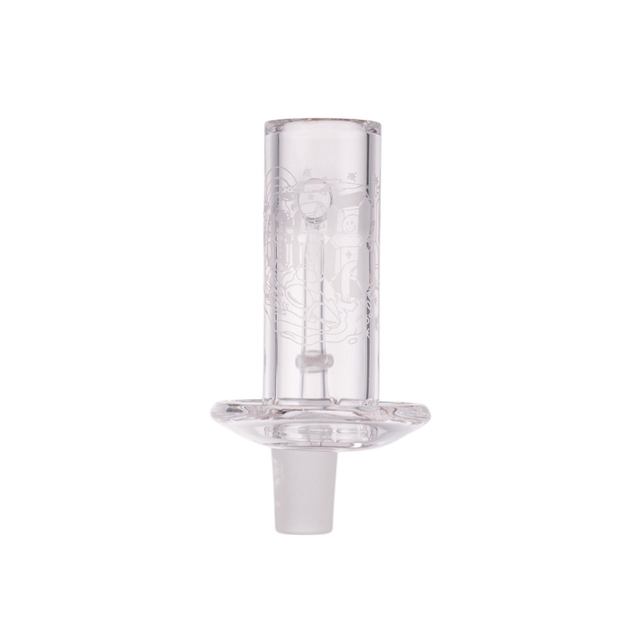 IC Glass - Tahoma Premium Quartz Banger  | 14MM 90D Quartz Banger | with Carb Cap & Terp Ball Grabber | 5 Colors