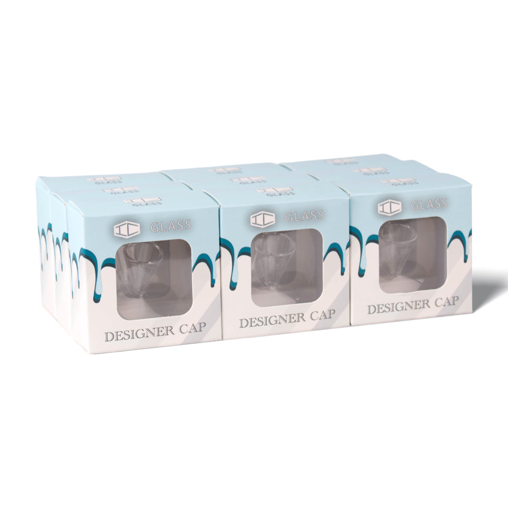 IC GLASS - Designer Drip Wax Bucket Carb Cap | UNITS | IC66