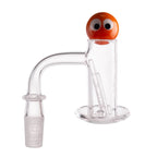 IC Glass - Tahoma Premium Quartz Banger  | 14MM 90D Quartz Banger | with Carb Cap & Terp Ball Grabber | 5 Colors