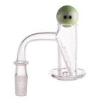 IC Glass - Tahoma Premium Quartz Banger  | 14MM 90D Quartz Banger | with Carb Cap & Terp Ball Grabber | 5 Colors