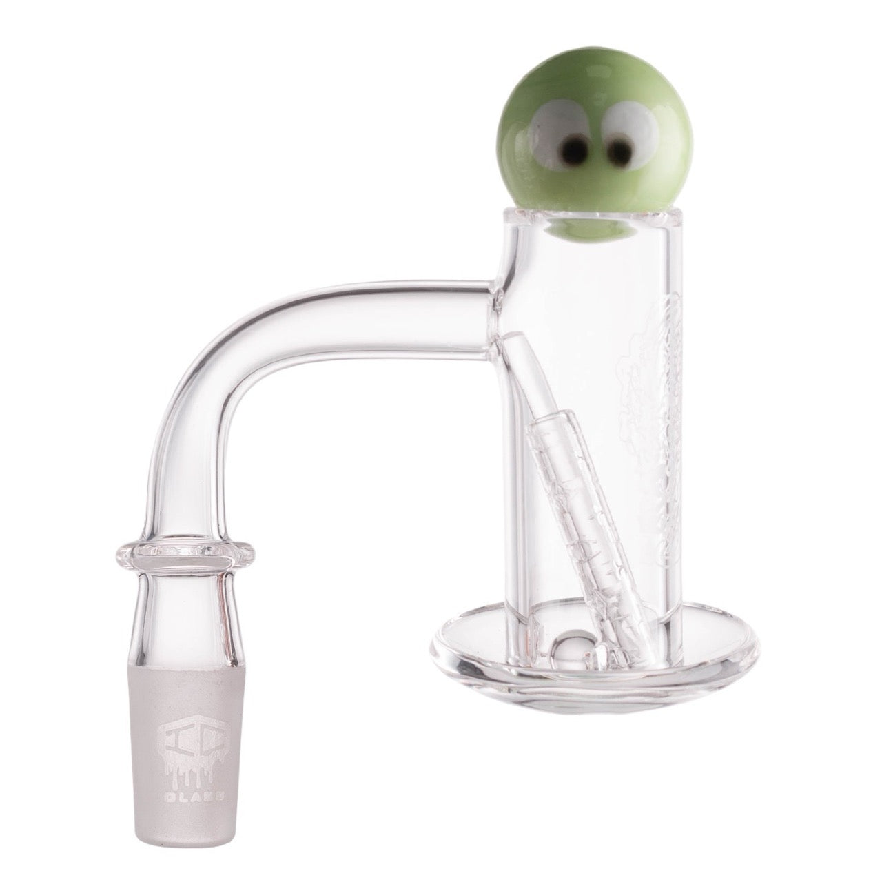 IC Glass - Tahoma Premium Quartz Banger  | 14MM 90D Quartz Banger | with Carb Cap & Terp Ball Grabber | 5 Colors
