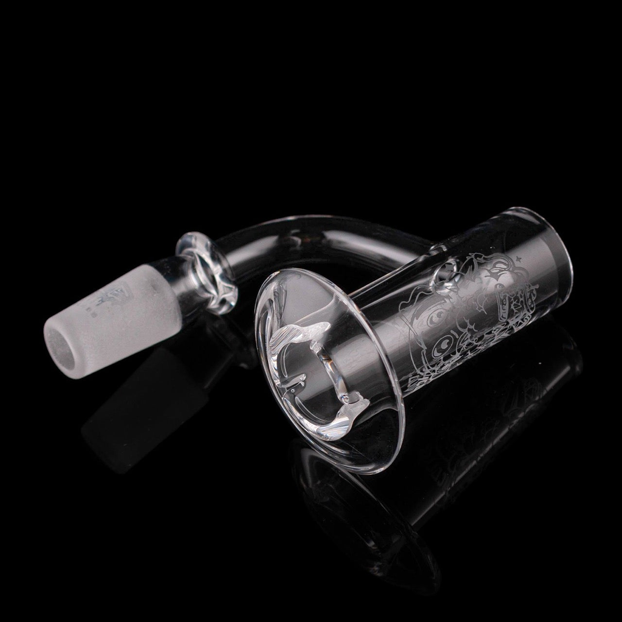 IC Glass - Tahoma Premium Quartz Banger  | 14MM 90D Quartz Banger | with Carb Cap & Terp Ball Grabber | 5 Colors
