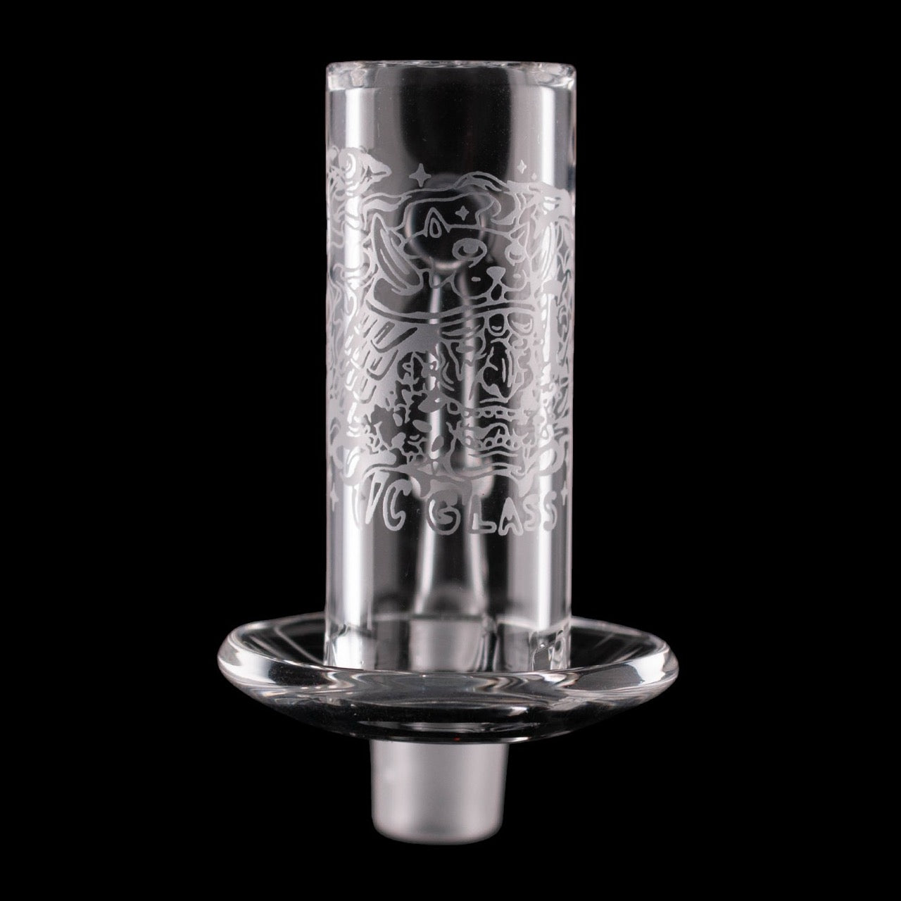 IC Glass - Tahoma Premium Quartz Banger  | 14MM 90D Quartz Banger | with Carb Cap & Terp Ball Grabber | 5 Colors
