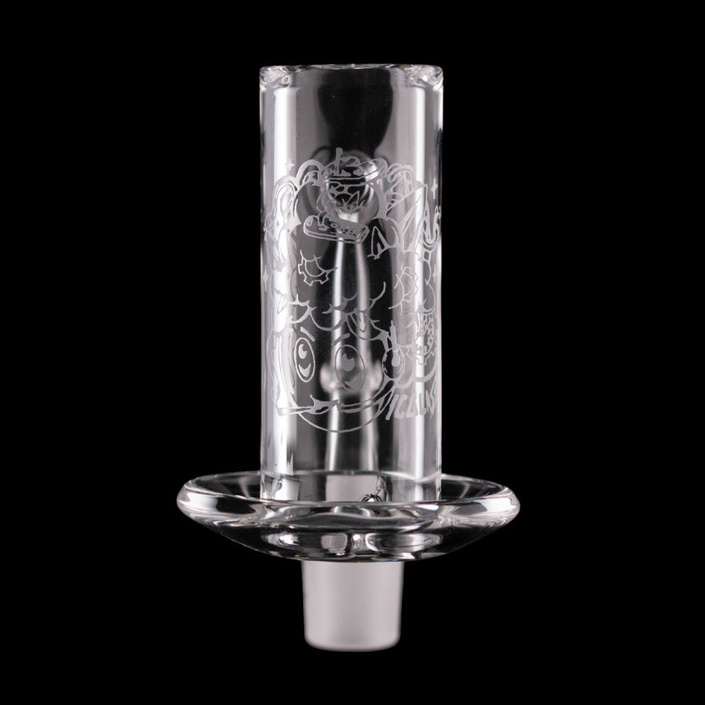 IC Glass - Tahoma Premium Quartz Banger  | 14MM 90D Quartz Banger | with Carb Cap & Terp Ball Grabber | 5 Colors