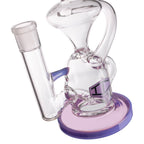 IC GLASS - Recycler with Colored Base and Lip | Premium Smoking Accessories Wholesale