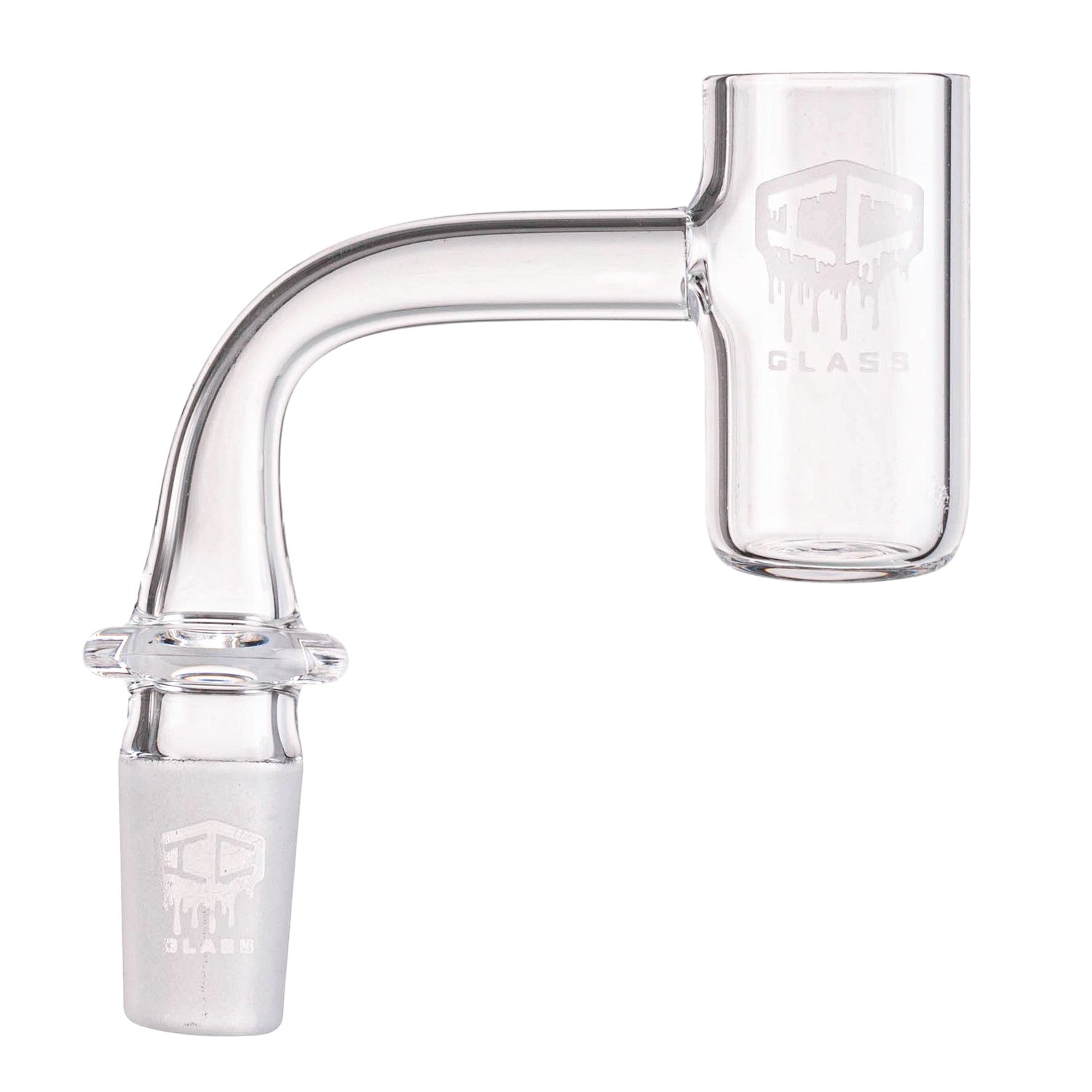 IC Glass - Chenega | 14mm 90D Quartz Banger | Includes Carb Cap, Terp Balls and Terp Balls Grabber | 6 Colors