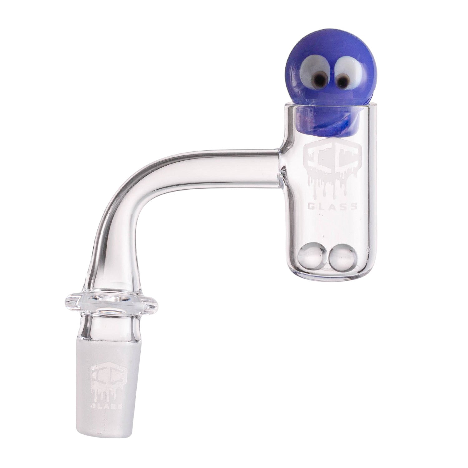IC Glass - Chenega | 14mm 90D Quartz Banger | Includes Carb Cap, Terp Balls and Terp Balls Grabber | 6 Colors